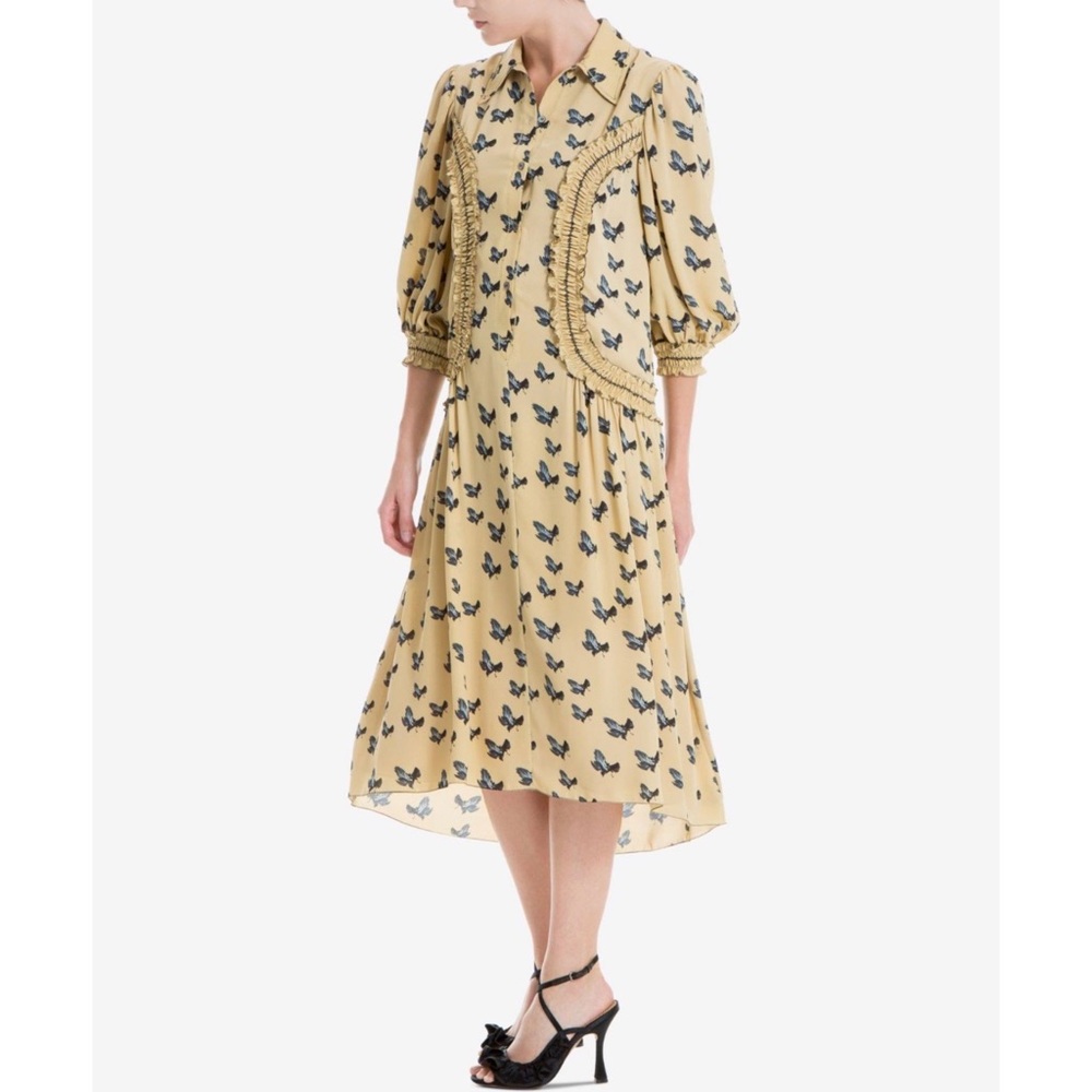 Max Studio | printed a-line dress